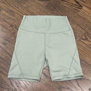 Allfenix Sage Green Biker Shorts